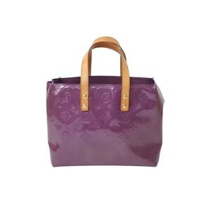 LOUIS VUITTON Reade Handbag Monogram Vernis Leather